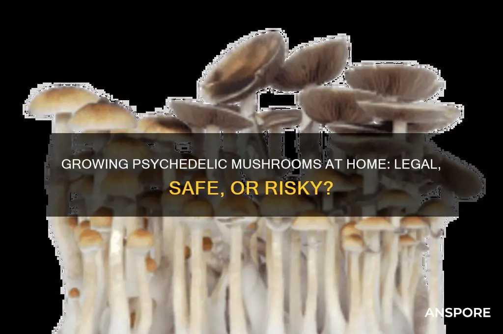 can you grow mushrooms at home to trip