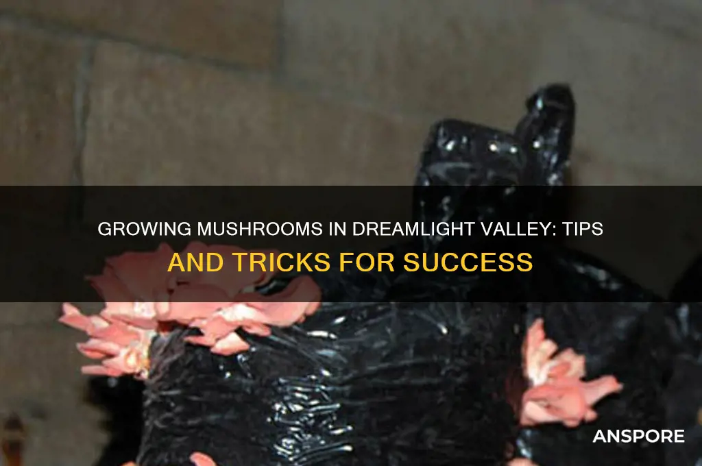 can you grow mushrooms dreamlight valley