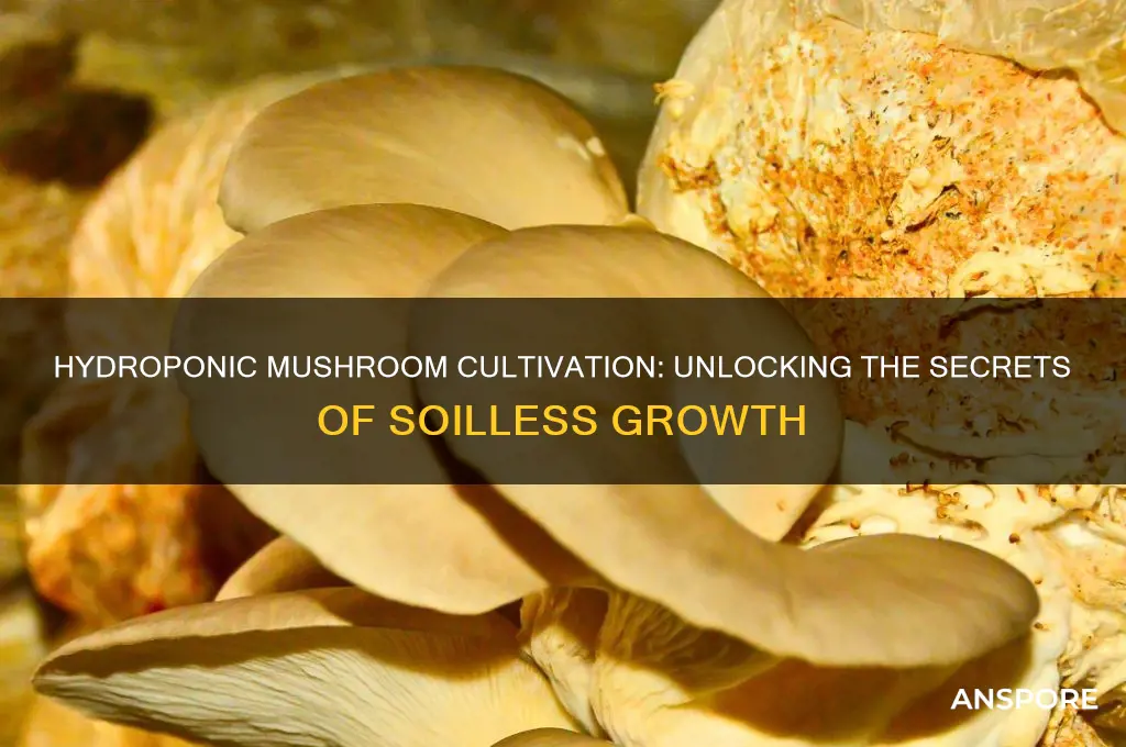can you grow mushrooms hydroponically