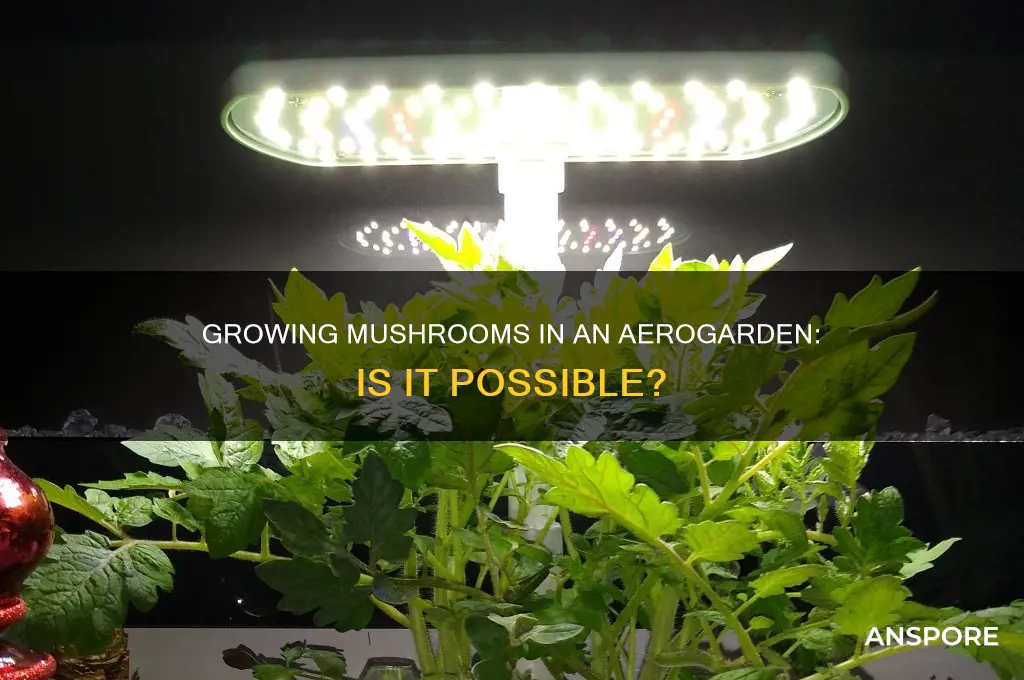 can you grow mushrooms in an aerogarden