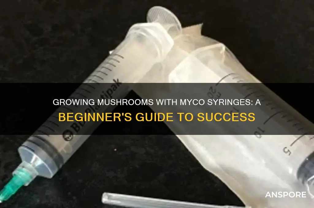 can you grow mushrooms with myyco syringes