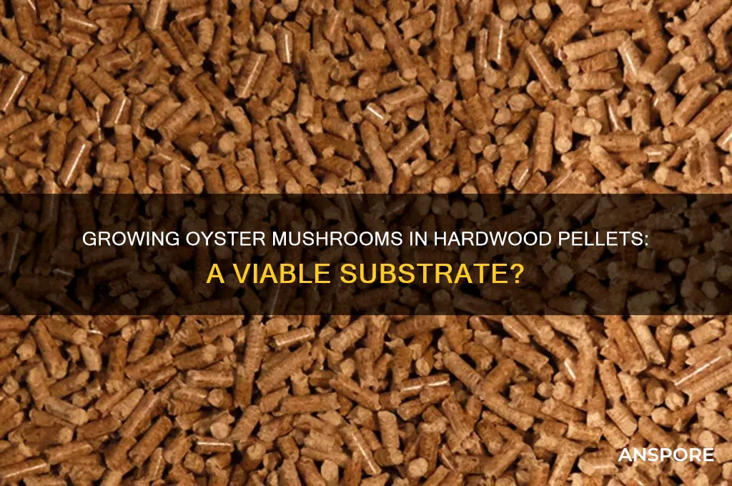 can you grow oyster mushrooms in hardwood pellets