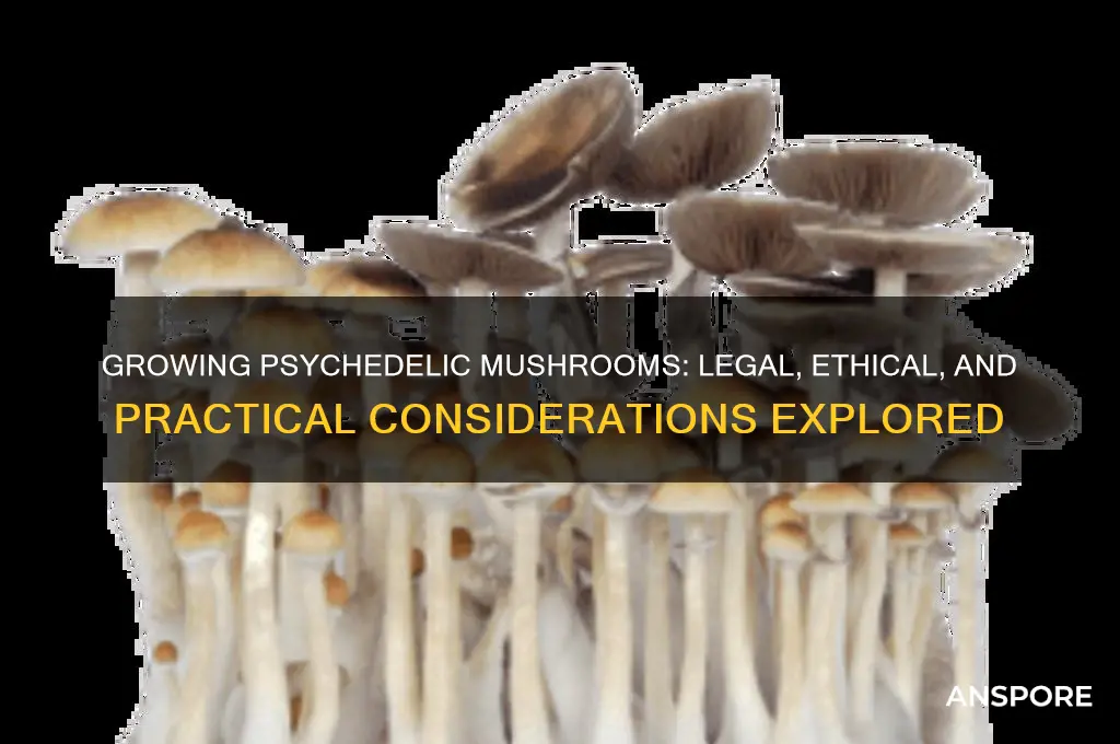 can you grow psychadelic mushrooms
