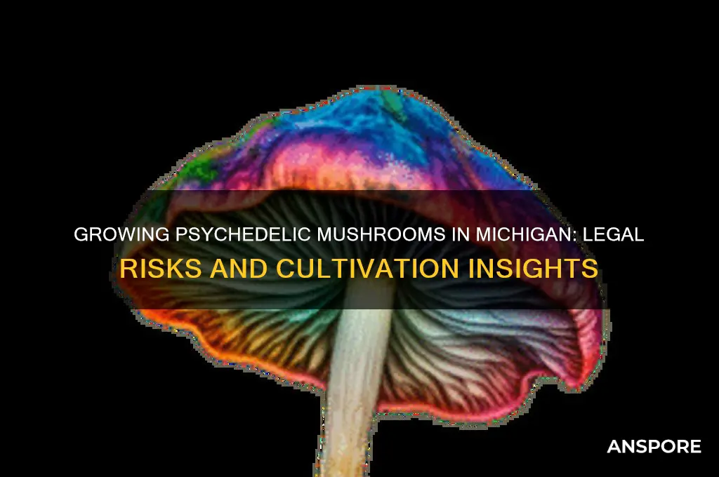 can you grow psychedelic mushrooms in michigan