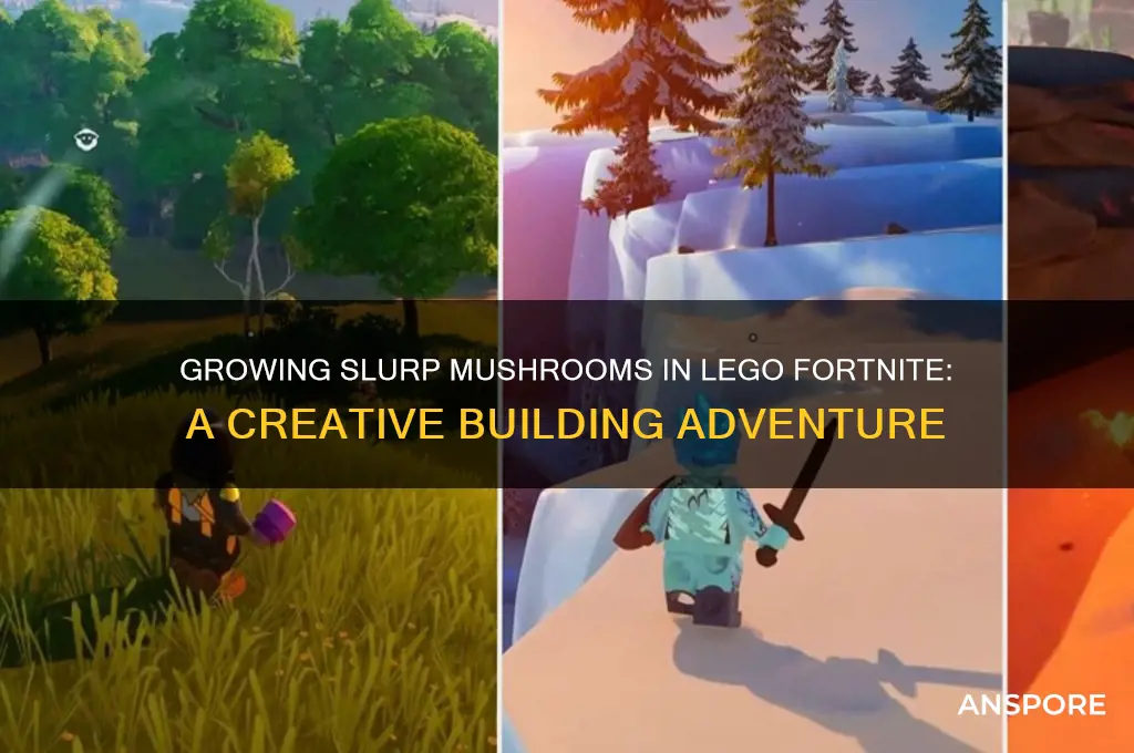 can you grow slurp mushrooms in lego fortnite