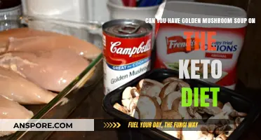 Keto-Friendly Golden Mushroom Soup: Delicious Low-Carb Comfort Food Option