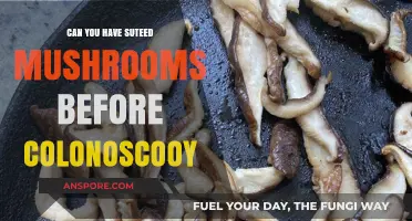 Sautéed Mushrooms Before Colonoscopy: Safe or Risky Choice?