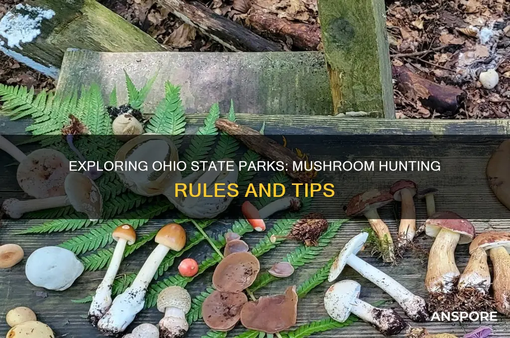can you hunt mushrooms in ohio state parks