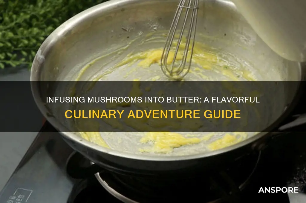 can you infuse mushrooms into butter