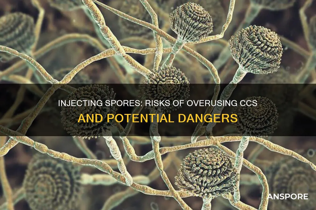 can you inject too much cc