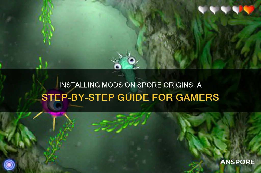 can you install mods on spore origins