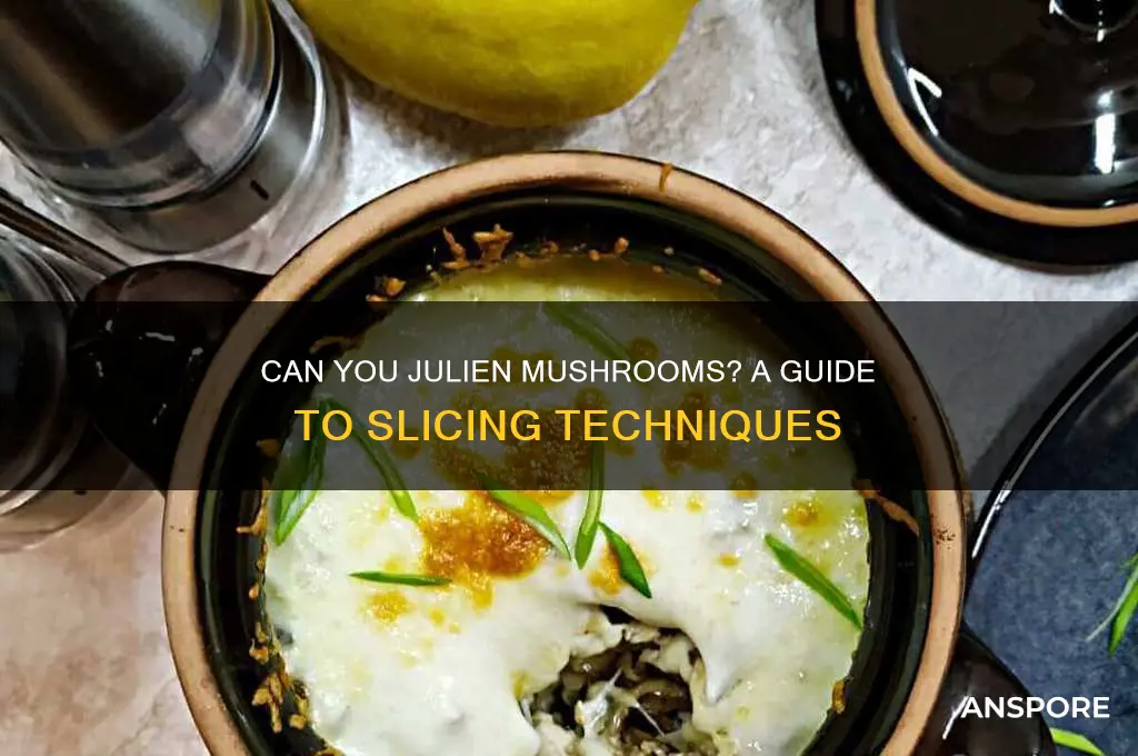 can you julien mushrooms