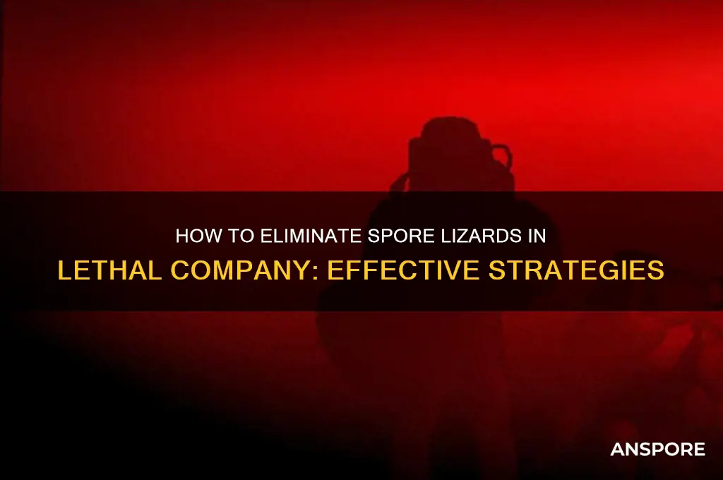 can you kill spore lizard lethal company