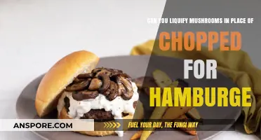 Liquid Mushrooms: A Creative Substitute for Chopped in Hamburgers?