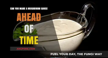 Prep and Store: Making Mushroom Sauce Ahead of Time