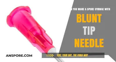 Creating Spore Syringes: Blunt Tip Needle Compatibility Explained