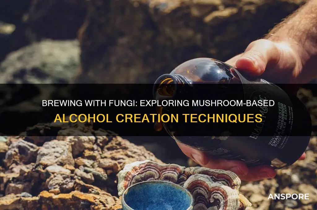can you make alcohol from mushrooms