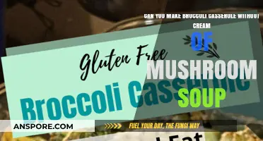 Cream-Free Broccoli Casserole: A Tasty Alternative to Mushroom Soup