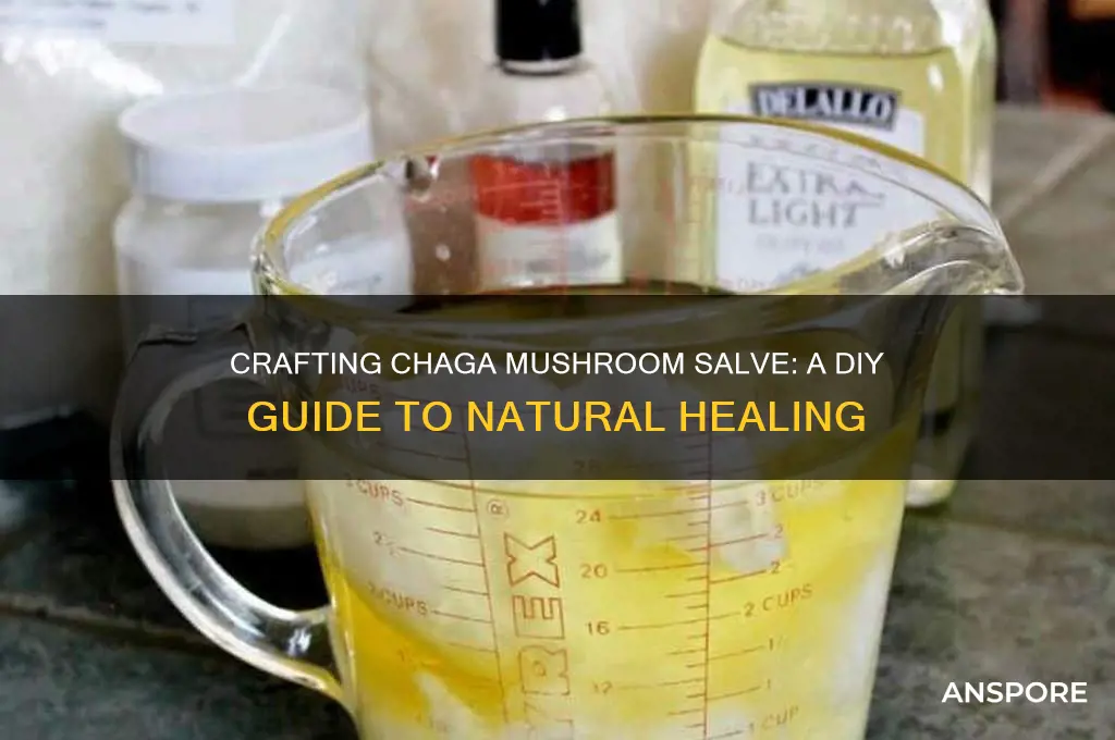can you make chaga mushroom sauve