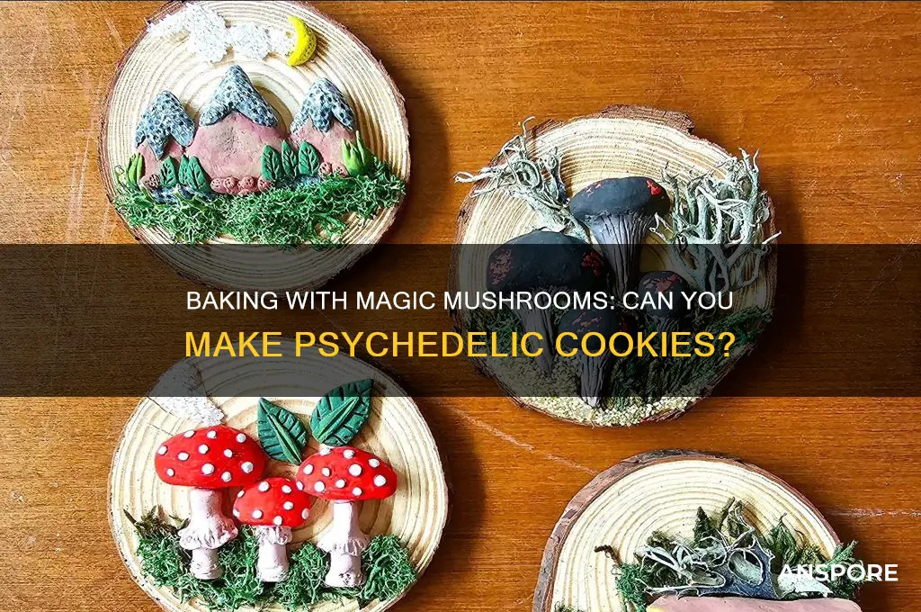 can you make cookies with magic mushrooms