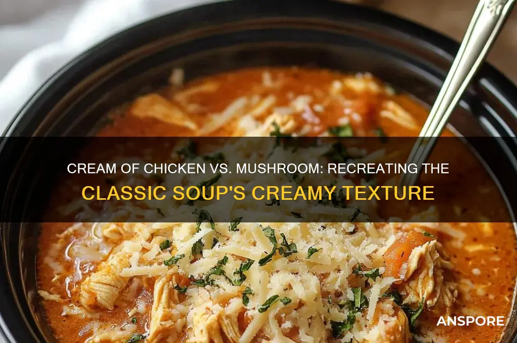 can you make cream of chicken like cream of mushroom