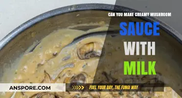 Creamy Mushroom Sauce with Milk: Easy Recipe for Rich Flavor