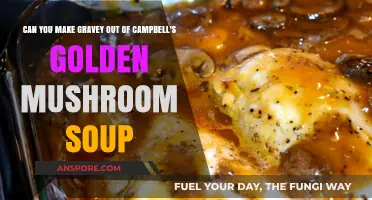Crafting Gravy with Campbell's Golden Mushroom Soup: A Tasty Twist