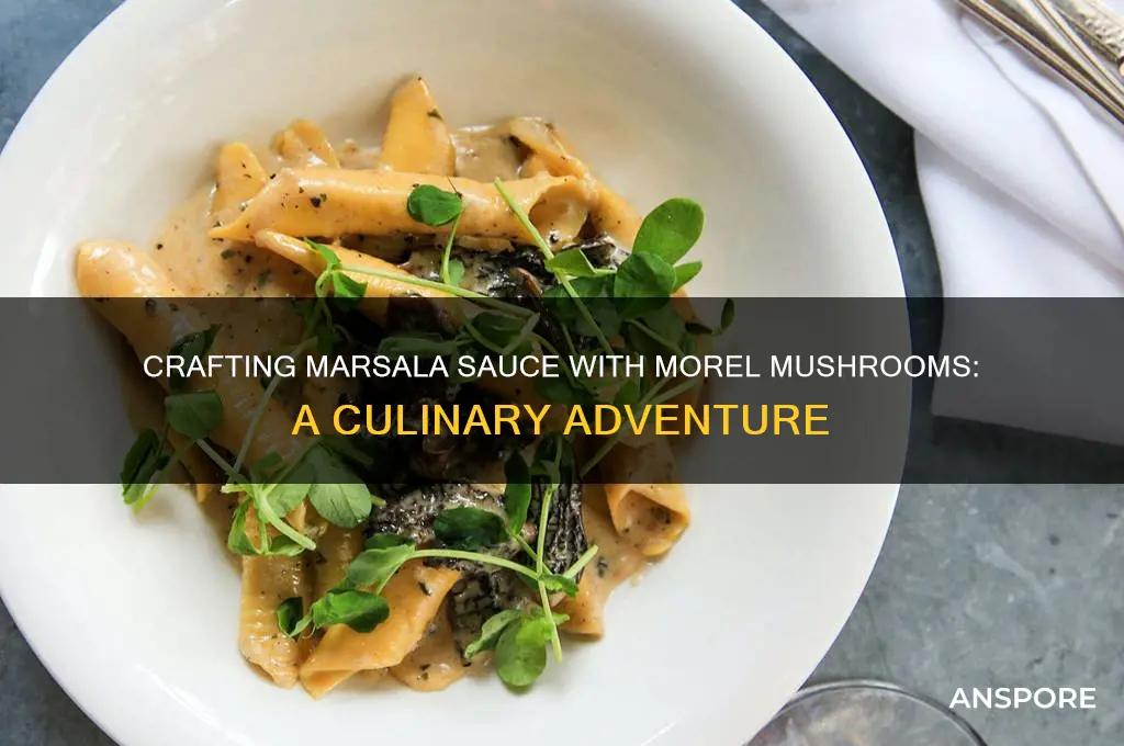 can you make marsala sauce with morel mushrooms