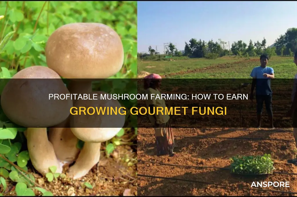 can you make money growing mushrooms