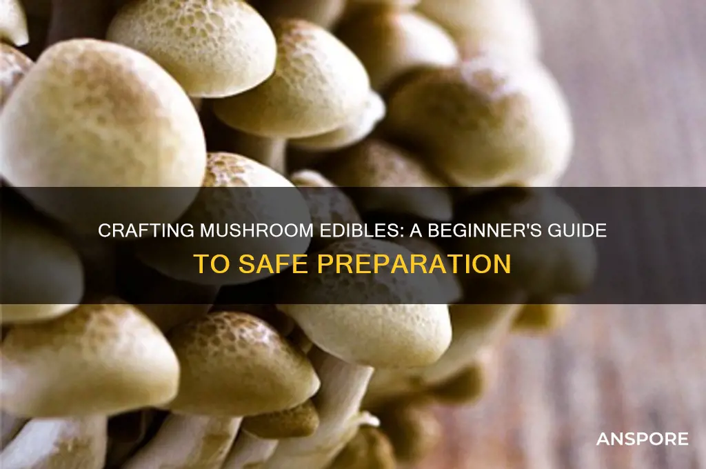 can you make mushroom edibles