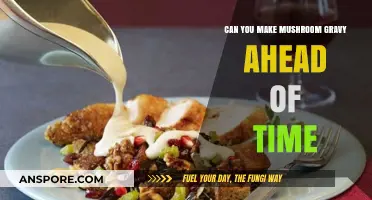 Prep and Store: Making Mushroom Gravy Ahead of Time