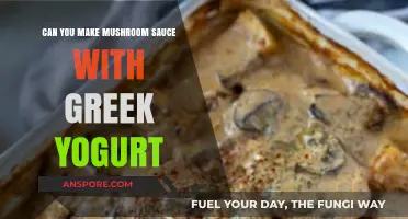 Creamy Greek Yogurt Mushroom Sauce: A Healthy, Tangy Twist