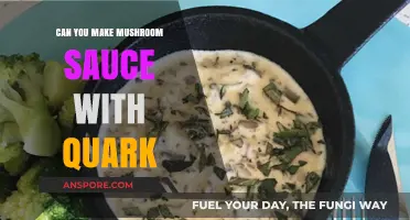 Creamy Mushroom Sauce with Quark: A Unique Twist on a Classic