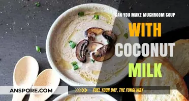 Creamy Mushroom Soup: Coconut Milk's Rich Twist Revealed
