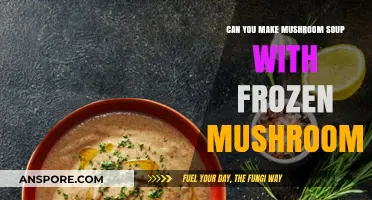 Frozen Mushrooms in Soup: A Tasty, Time-Saving Recipe Idea