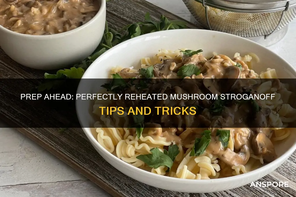 can you make mushroom stroganoff in advance