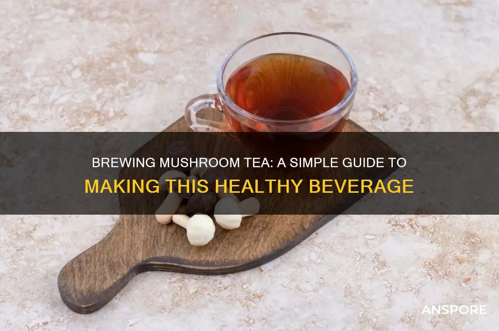 can you make mushroom tea