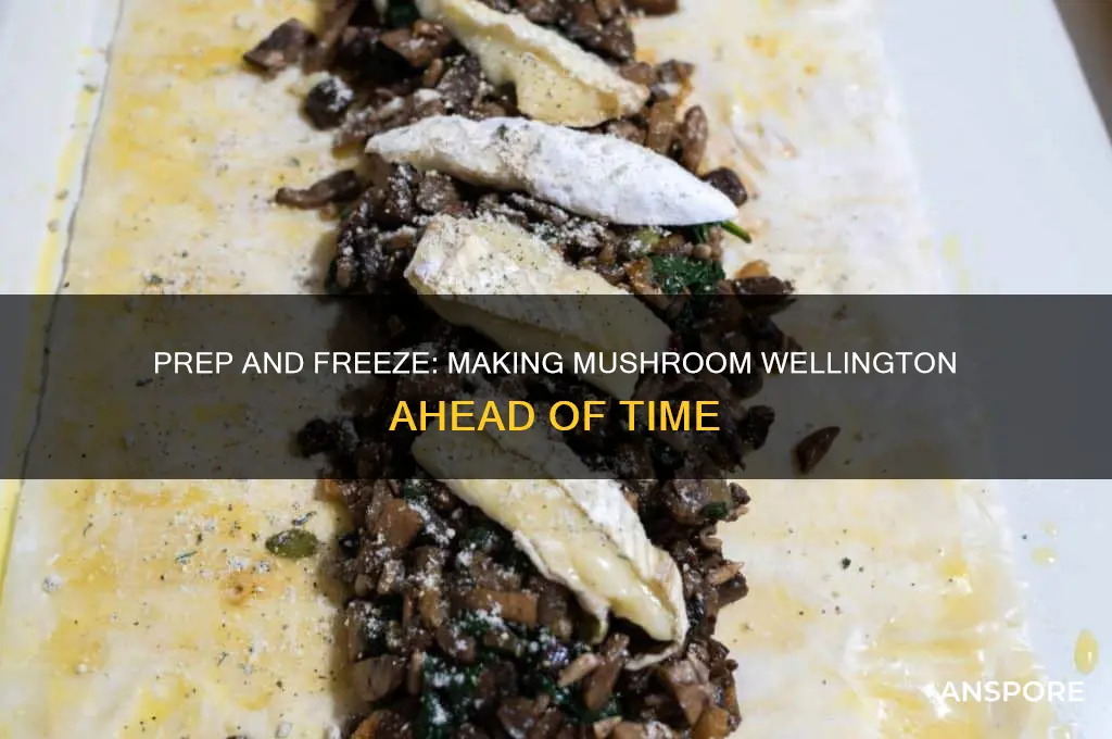 can you make mushroom wellington ahead of time