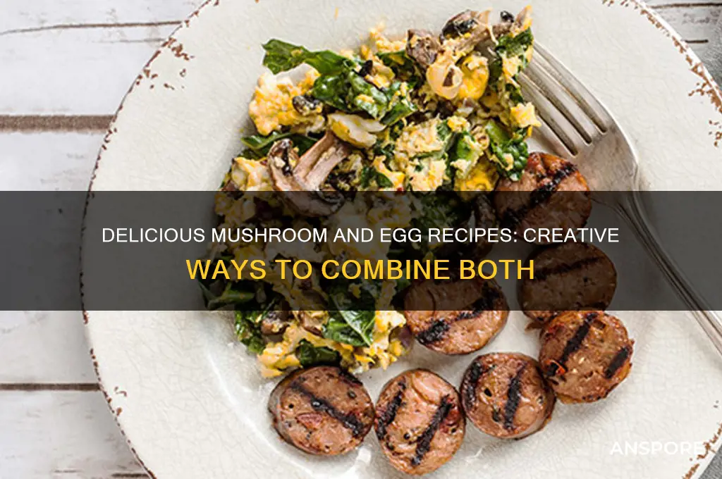 can you make mushroom with eggs