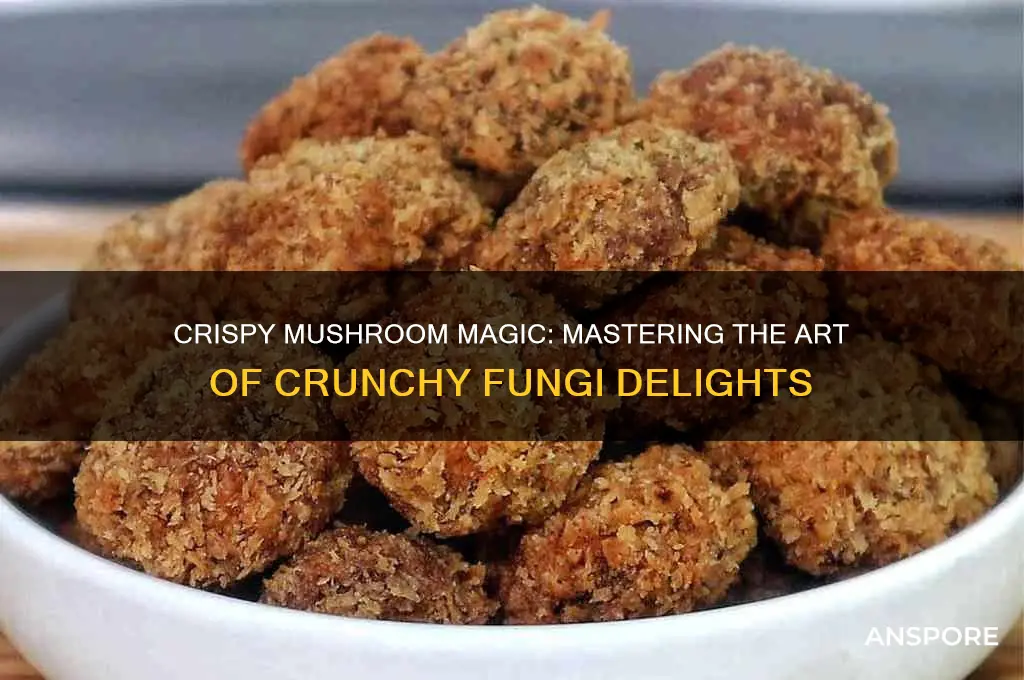 can you make mushrooms crisp