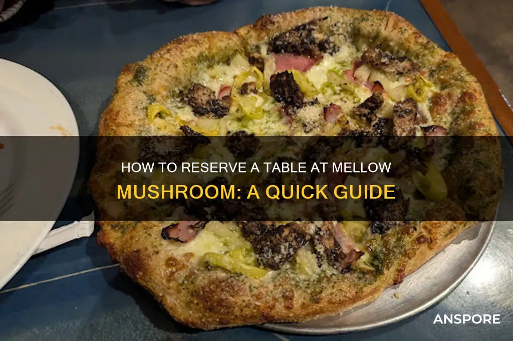 can you make reservations at mellow mushroom