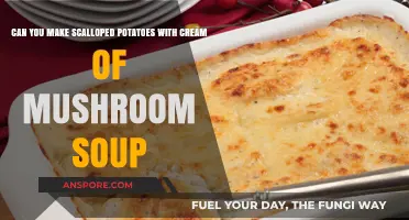 Creamy Scalloped Potatoes: Using Cream of Mushroom Soup for Comfort Food