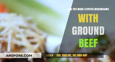 Delicious Ground Beef Stuffed Mushrooms: A Savory Appetizer Recipe