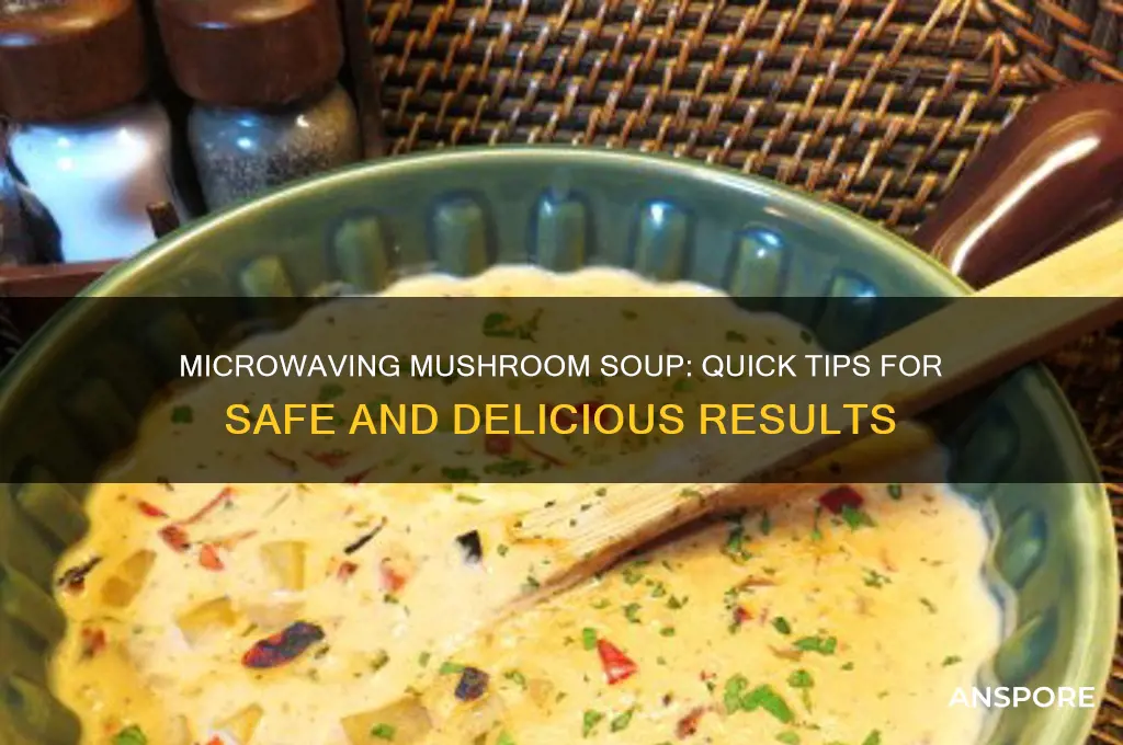 can you microwave mushroom soup