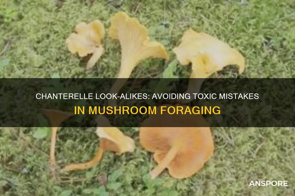 can you mistake another mushroom for chanterelles