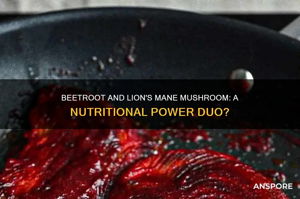 can you mix beetroot with lion