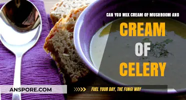 Mixing Cream of Mushroom and Celery: A Flavorful Soup Fusion