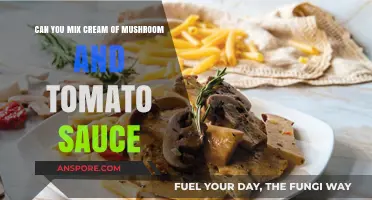 Mixing Cream of Mushroom and Tomato Sauce: A Flavorful Culinary Experiment