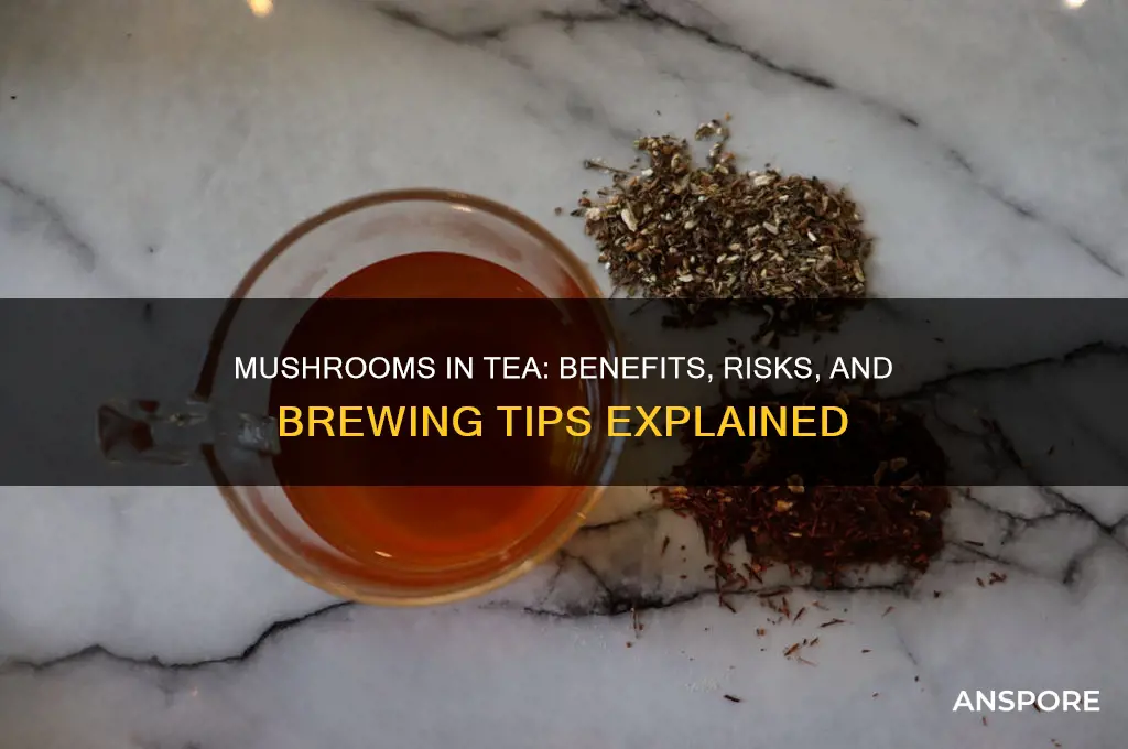 can you mix mushrooms with tea
