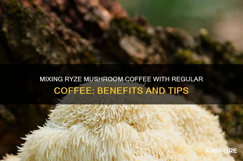 can you mix ryze mushroom coffee with regular coffee